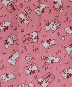 Musical Cats_1-pink-patchwork-fabric