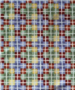 Squared Cross-patchwork-fabric